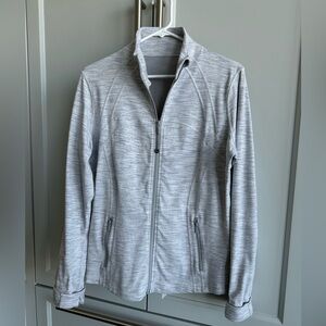 🩶 Lululemon Heather Gray Define Jacket, Size 14